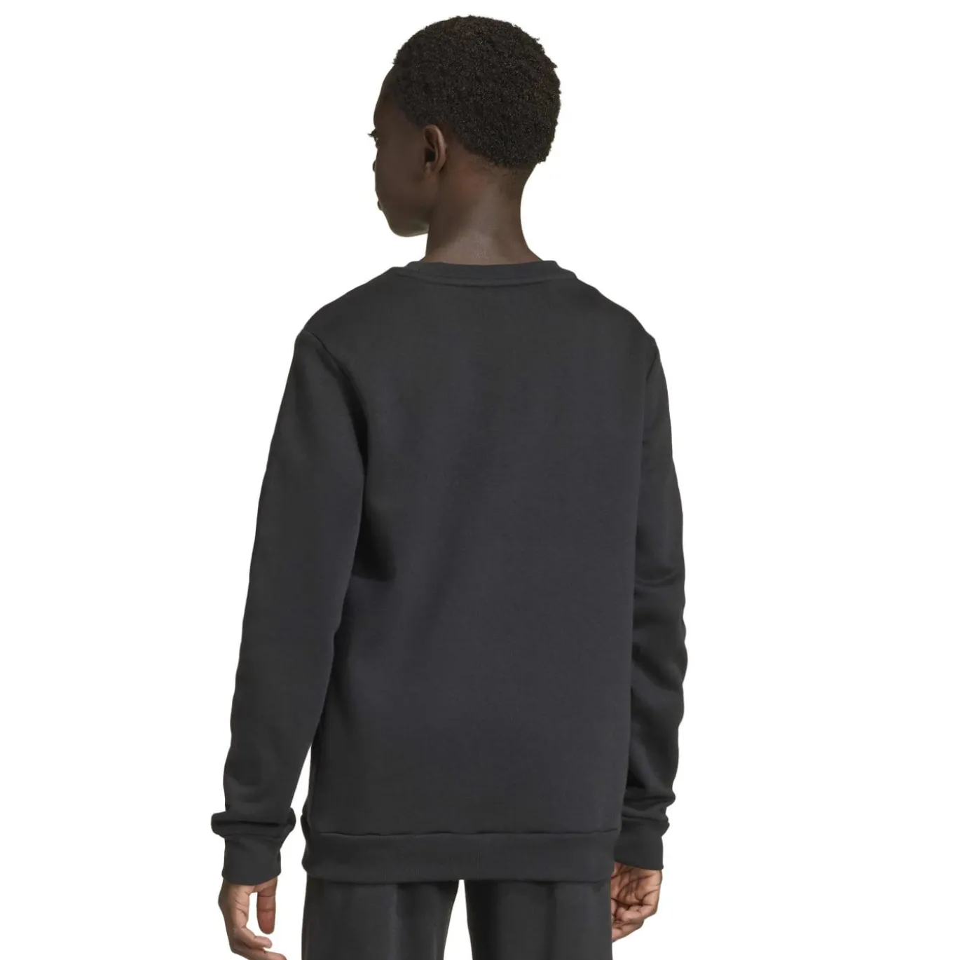 adidas Entrada 26 Crew Sweater Joggingpak Kids Zwart Wit