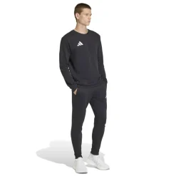 adidas Entrada 26 Crew Sweater Joggingpak Zwart Wit