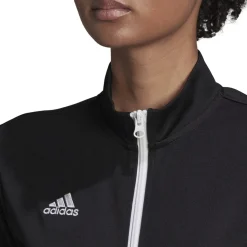 adidas Entrada 22 Full-Zip Trainingspak Dames Zwart Wit