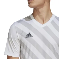 adidas Entrada 22 Graphic Voetbalshirt Wit Grijs