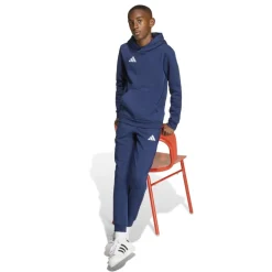 adidas Entrada 26 Hoodie Kids Donkerblauw Wit
