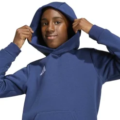 adidas Entrada 26 Hoodie Kids Donkerblauw Wit