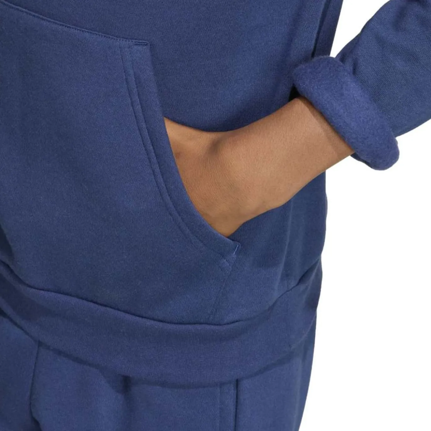 adidas Entrada 26 Hoodie Kids Donkerblauw Wit