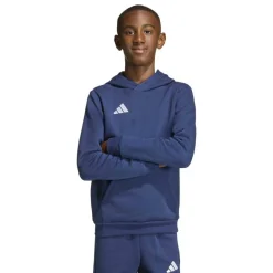 adidas Entrada 26 Hoodie Kids Donkerblauw Wit