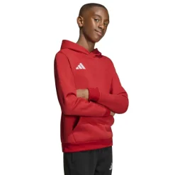 adidas Entrada 26 Hoodie Kids Rood Wit