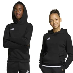 adidas Entrada 26 Hoodie Kids Zwart Wit