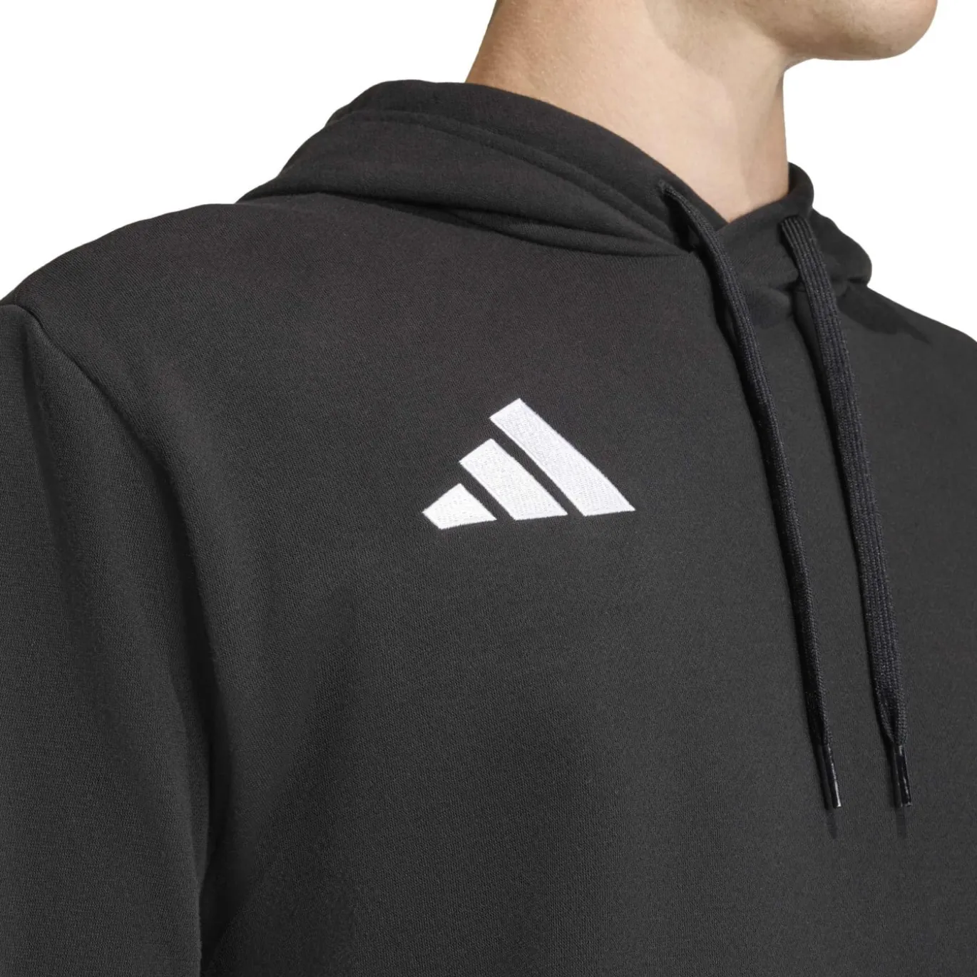 adidas Entrada 26 Hoodie Zwart Wit