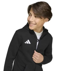 adidas Entrada 26 Joggingpak Full-Zip Vest Kids Zwart Wit