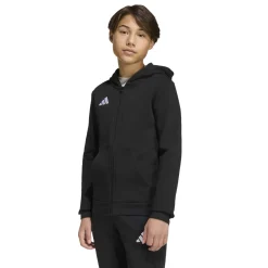 adidas Entrada 26 Joggingpak Full-Zip Vest Kids Zwart Wit