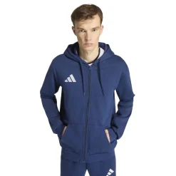 adidas Entrada 26 Joggingpak Full-Zip Vest Donkerblauw Wit