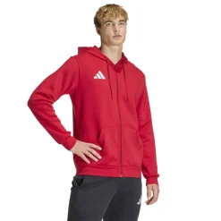 adidas Entrada 26 Joggingpak Full-Zip Vest Rood Zwart