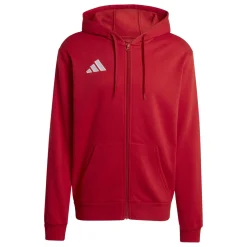 adidas Entrada 26 Joggingpak Full-Zip Vest Rood Zwart