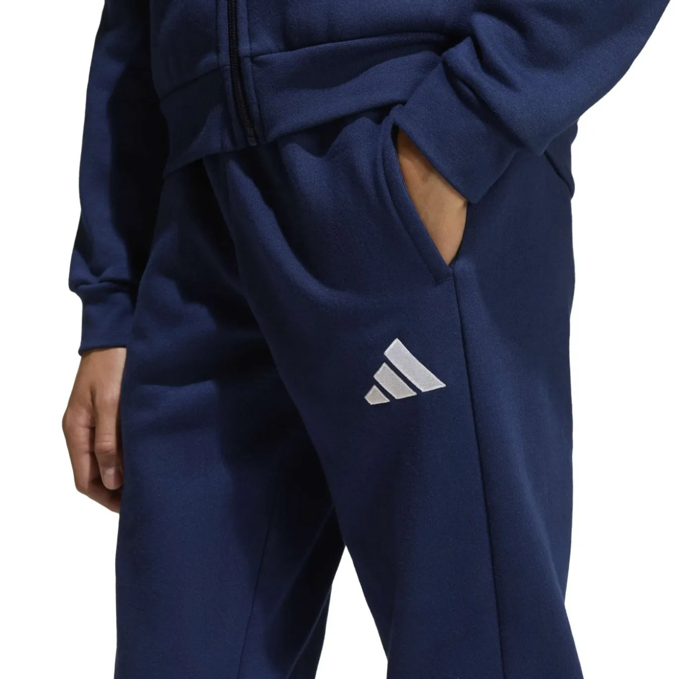 adidas Entrada 26 Joggingsbroek Kids Donkerblauw Wit