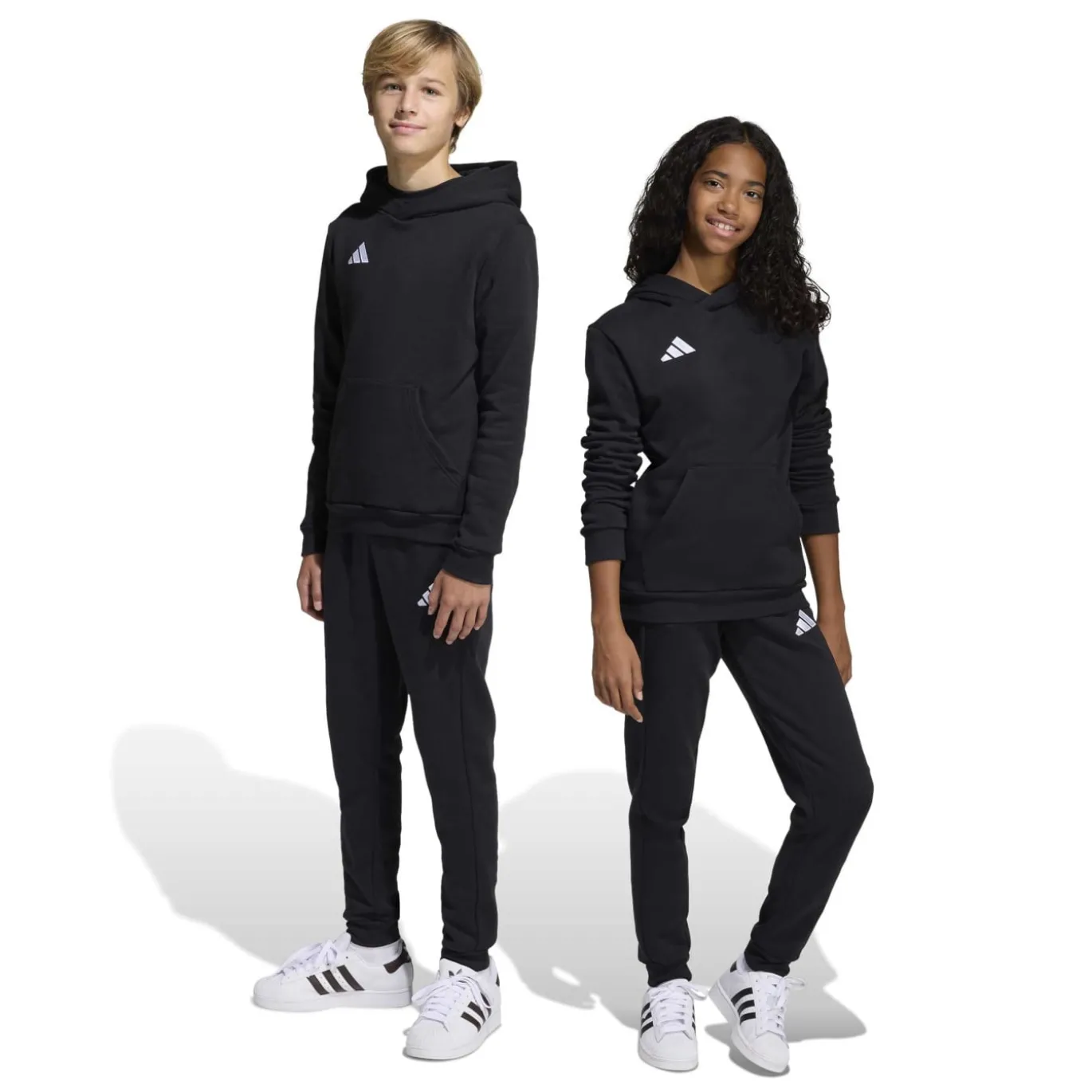 adidas Entrada 26 Joggingsbroek Kids Zwart Wit