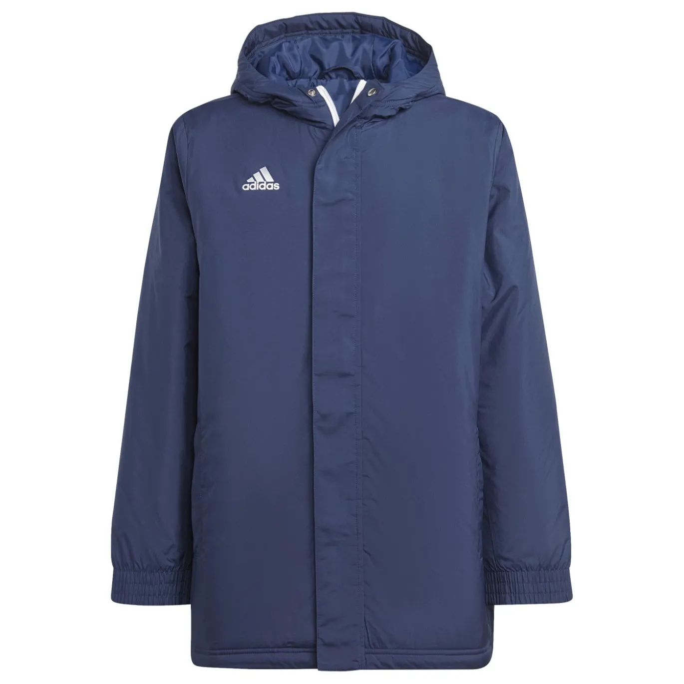 adidas Entrada 22 Lange Voetbaljack Kids Donkerblauw Wit
