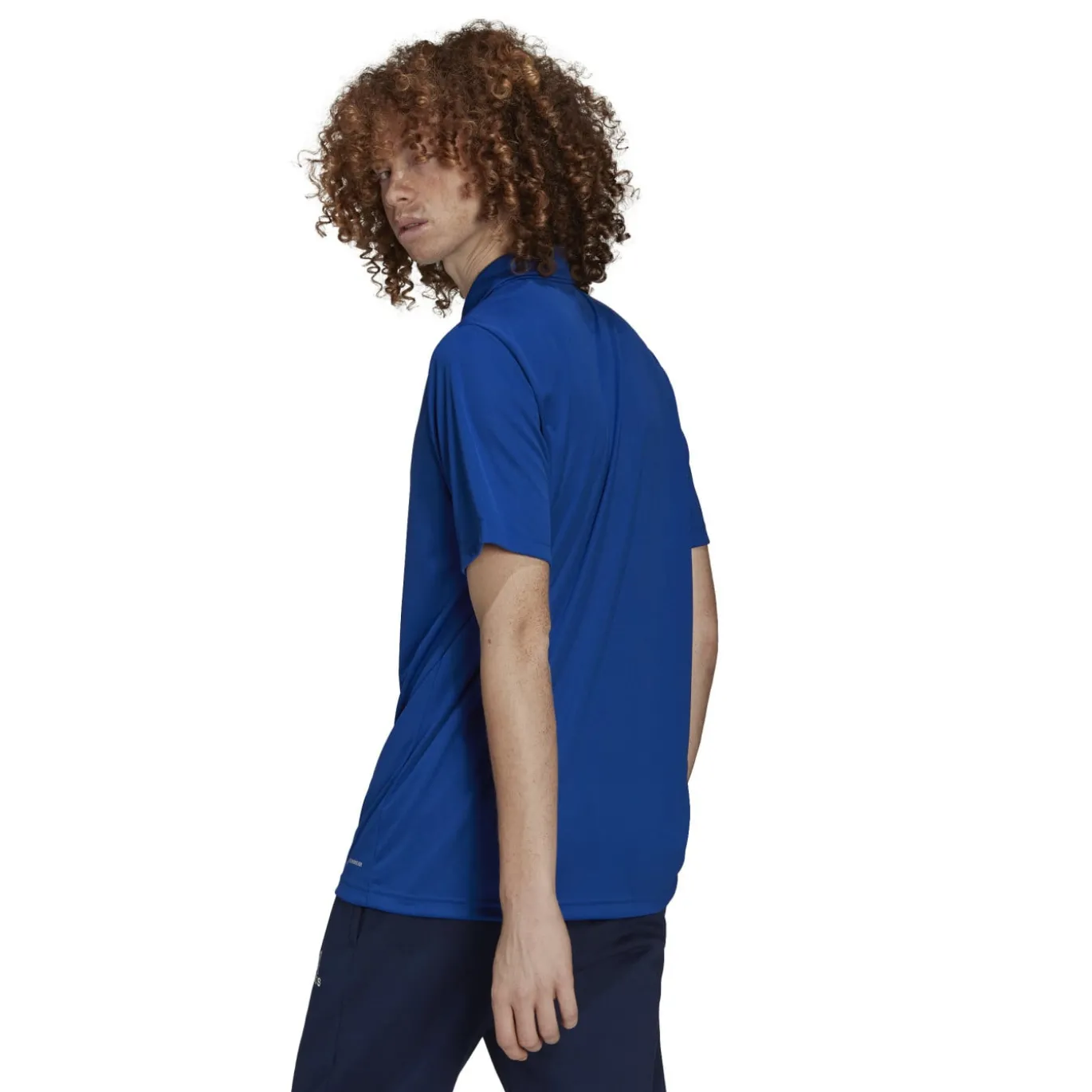 adidas Entrada 22 Polo Blauw Wit