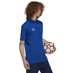 adidas Entrada 22 Polo Blauw Wit