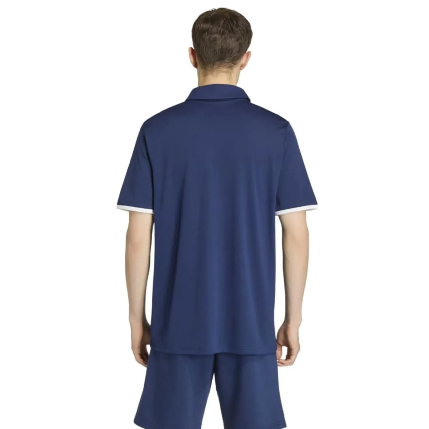 adidas Entrada 26 Polo Donkerblauw Wit