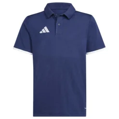 adidas Entrada 26 Polo Kids Donkerblauw Wit