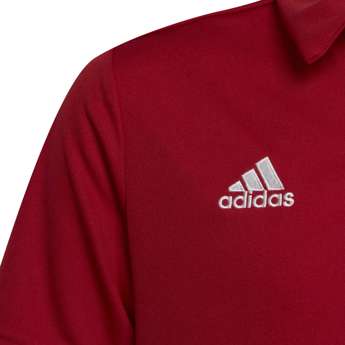 adidas Entrada 22 Polo Kids Rood Wit