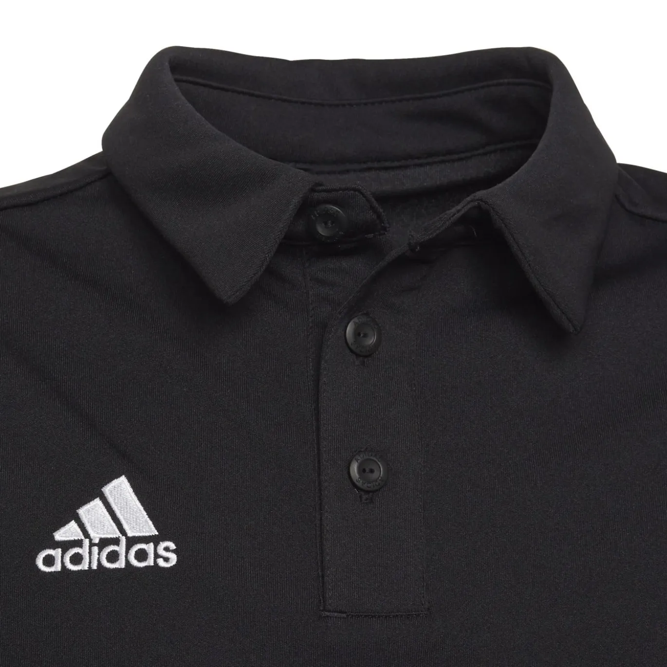 adidas Entrada 22 Polo Kids Zwart Wit