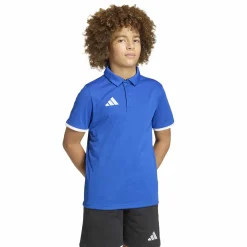 adidas Entrada 26 Polo Trainingsset Kids Blauw Wit