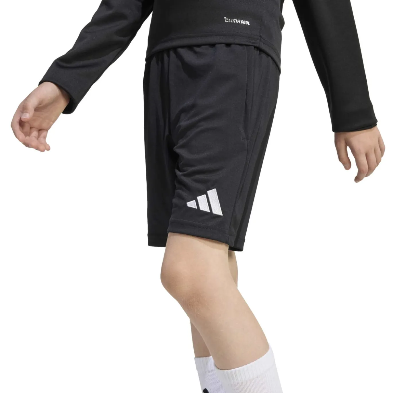 adidas Entrada 26 Polo Trainingsset Kids Zwart Wit