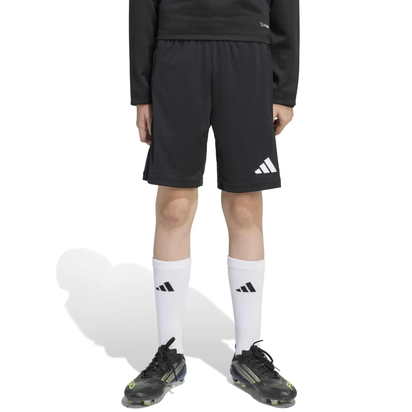 adidas Entrada 26 Polo Trainingsset Kids Zwart Wit