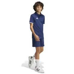adidas Entrada 26 Polo Trainingsset Kids Donkerblauw Wit
