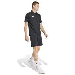adidas Entrada 26 Polo Trainingsset Zwart Wit