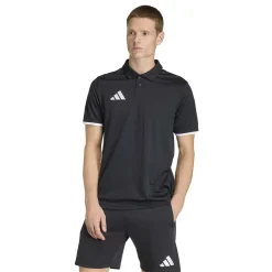 adidas Entrada 26 Polo Trainingsset Zwart Wit