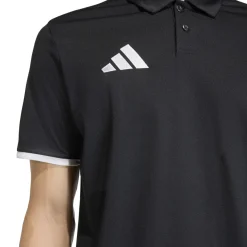 adidas Entrada 26 Polo Trainingsset Zwart Wit