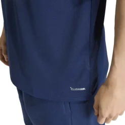 adidas Entrada 26 Polo Trainingsset Donkerblauw Wit