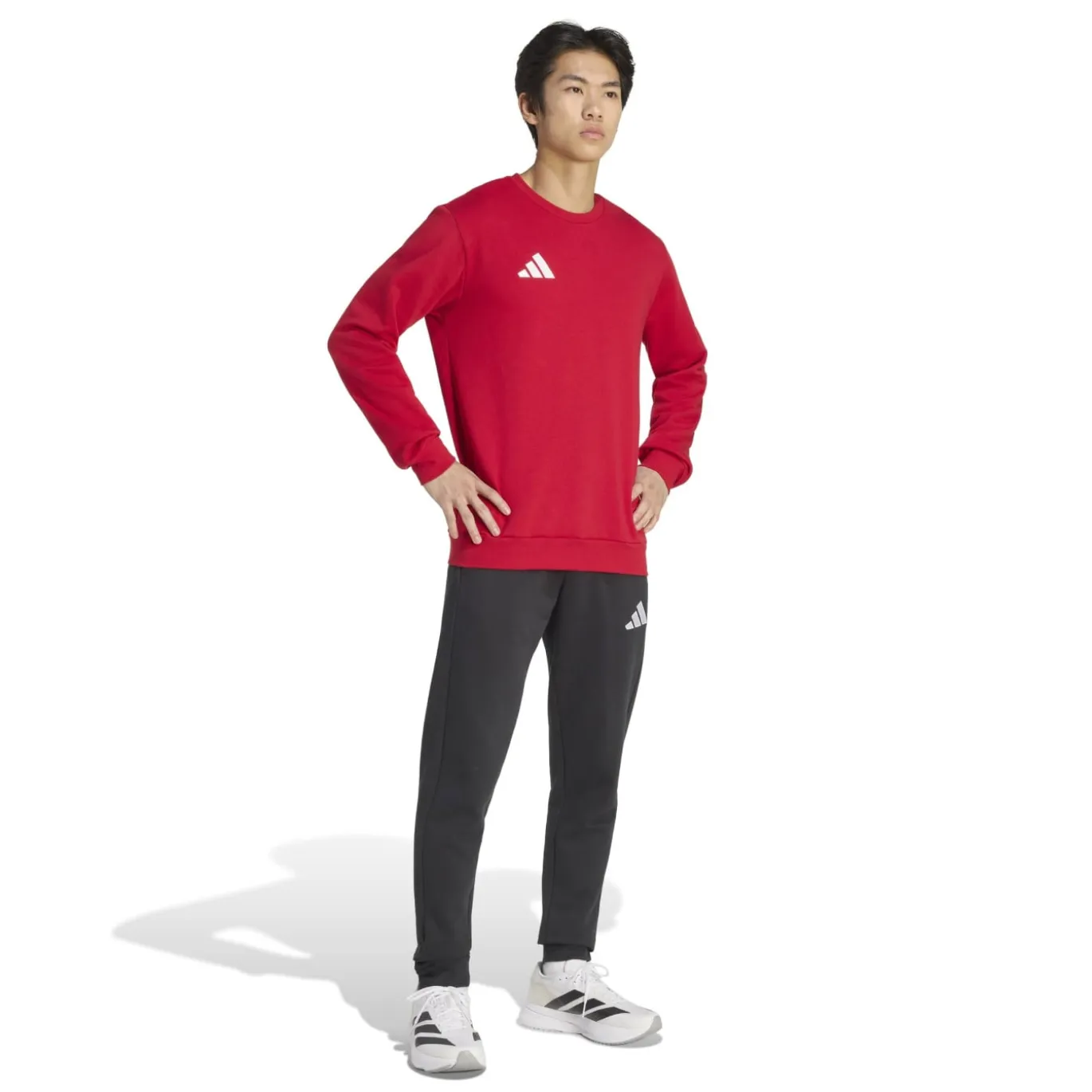 adidas Entrada 26 Sweater Rood Wit