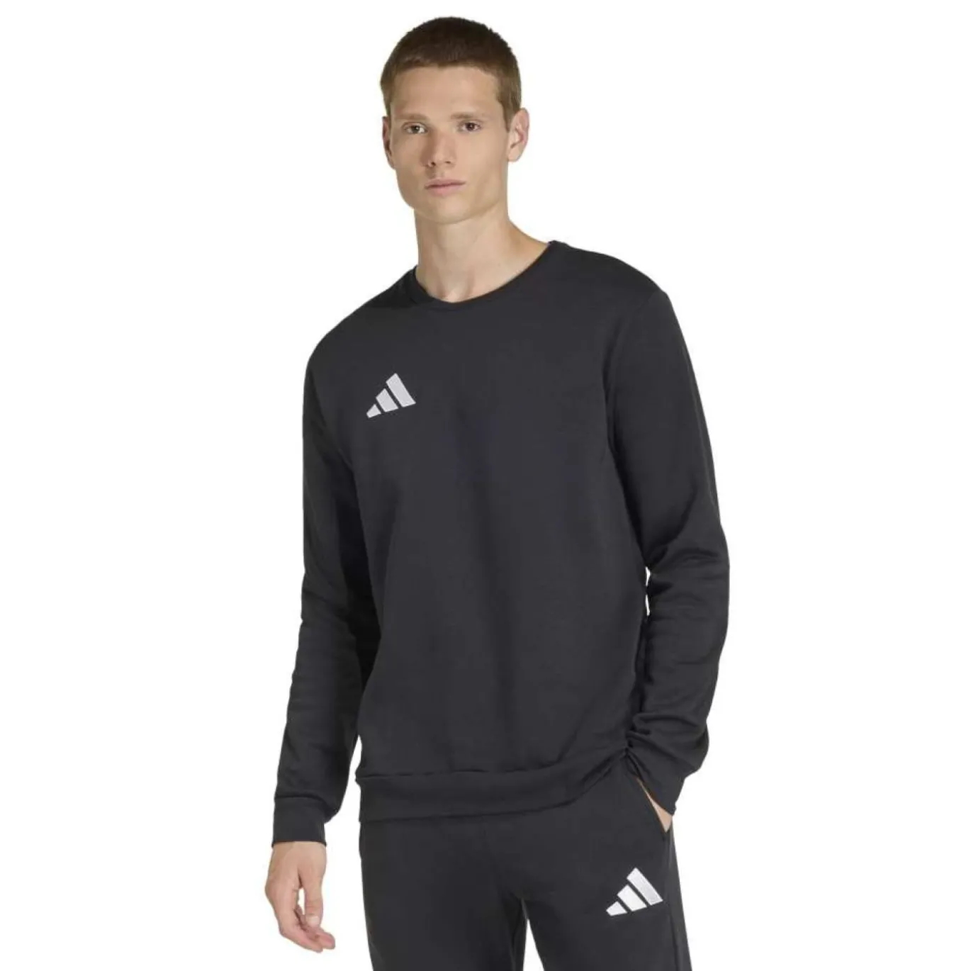 adidas Entrada 26 Sweater Zwart Wit
