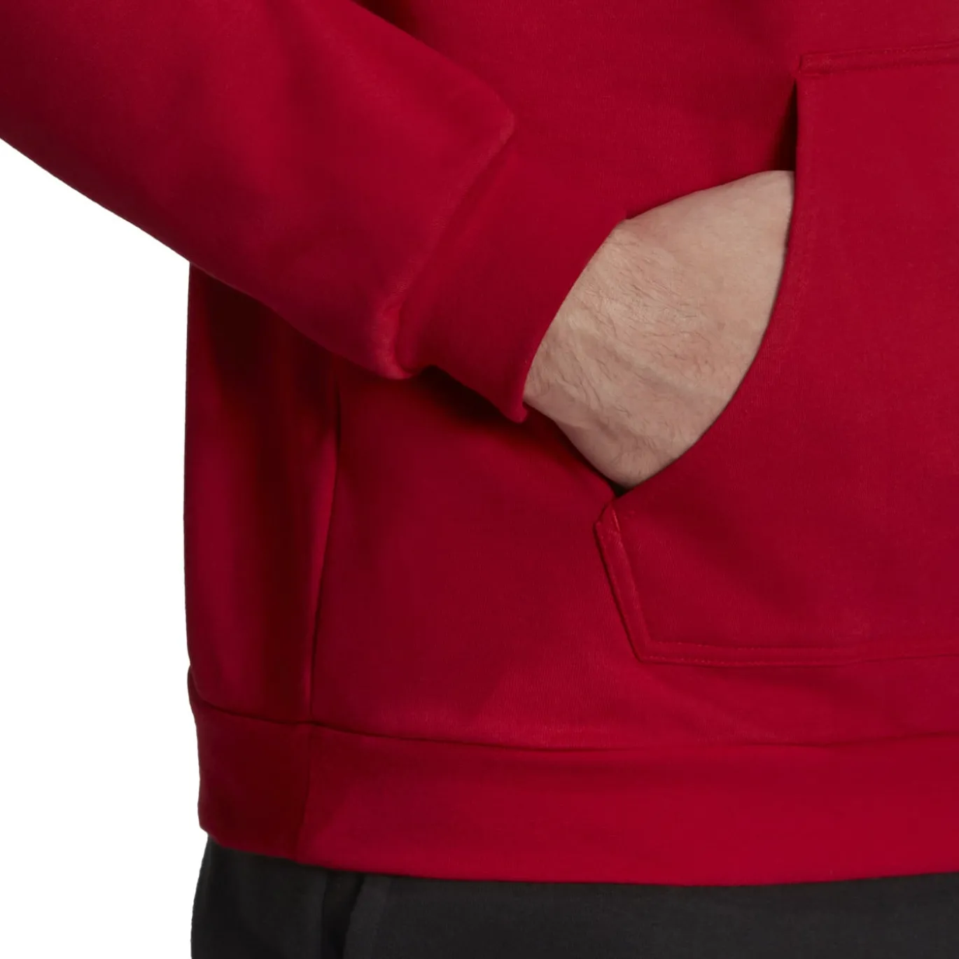 adidas Entrada 22 Sweat Hoodie Rood Wit