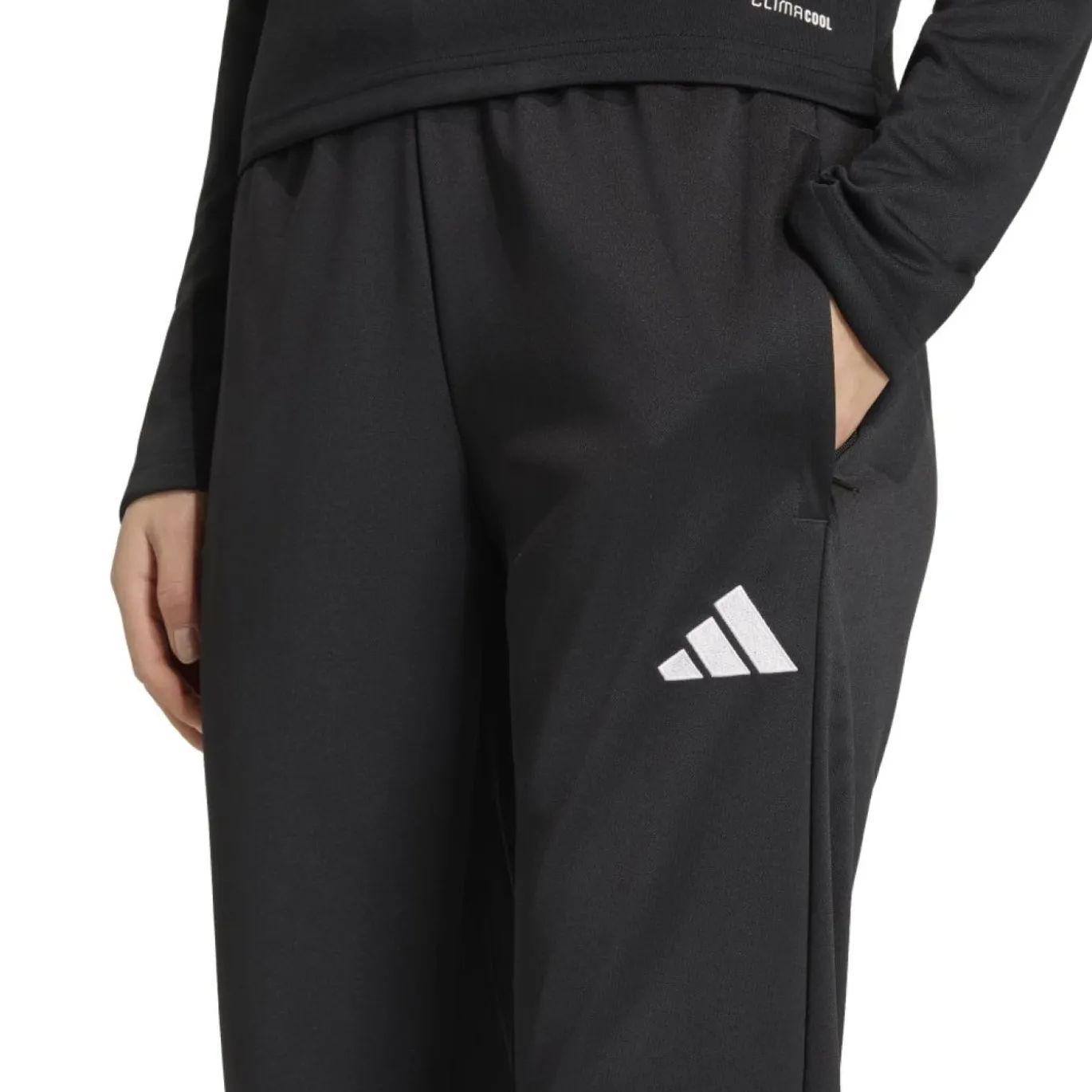 adidas Entrada 26 Trainingsbroek Dames Zwart Wit