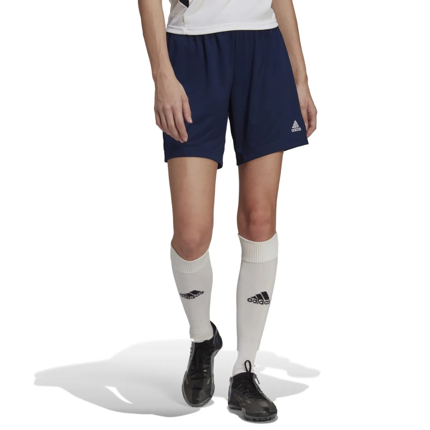 adidas Entrada 22 Trainingsbroekje Dames Donkerblauw Wit