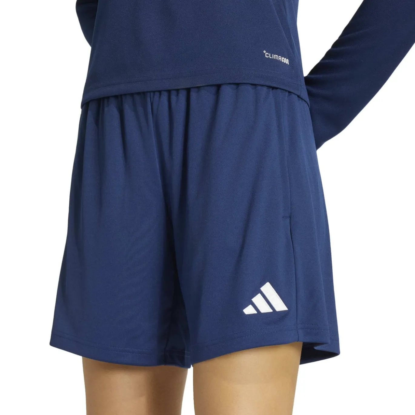 adidas Entrada 26 Trainingsbroekje Dames Donkerblauw Wit