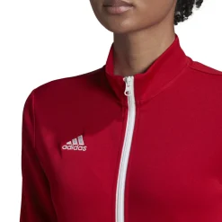 adidas Entrada 22 Trainingsjack Dames Rood Wit