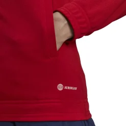 adidas Entrada 22 Trainingsjack Dames Rood Wit