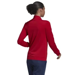 adidas Entrada 22 Trainingsjack Dames Rood Wit