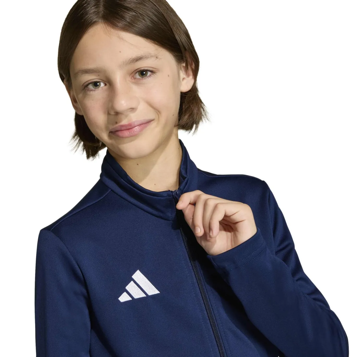 adidas Entrada 26 Trainingsjack Kids Donkerblauw Wit