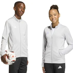 adidas Entrada 26 Trainingsjack Kids Grijs Wit