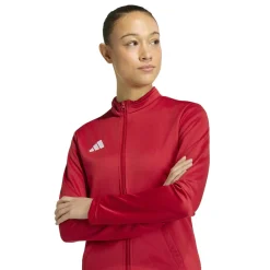 adidas Entrada 26 Trainingsjack Dames Rood Wit