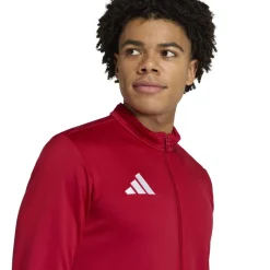 adidas Entrada 26 Trainingsjack Rood Wit