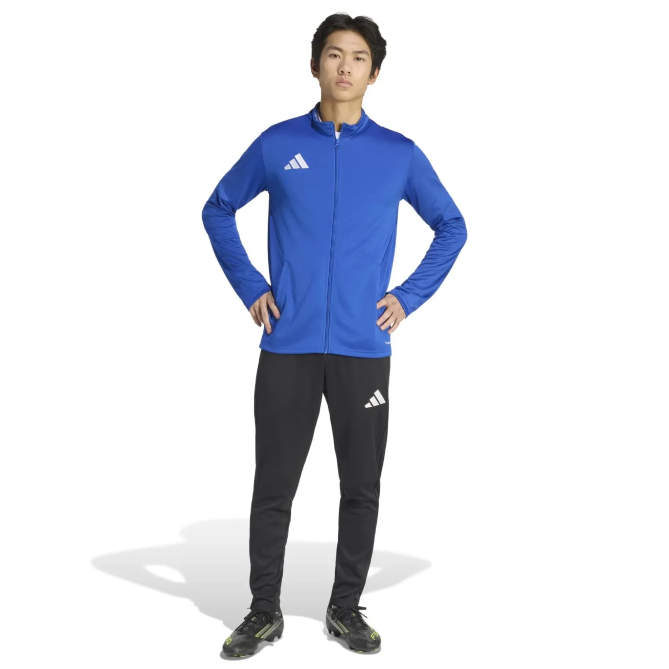 adidas Entrada 26 Trainingsjack Blauw Wit