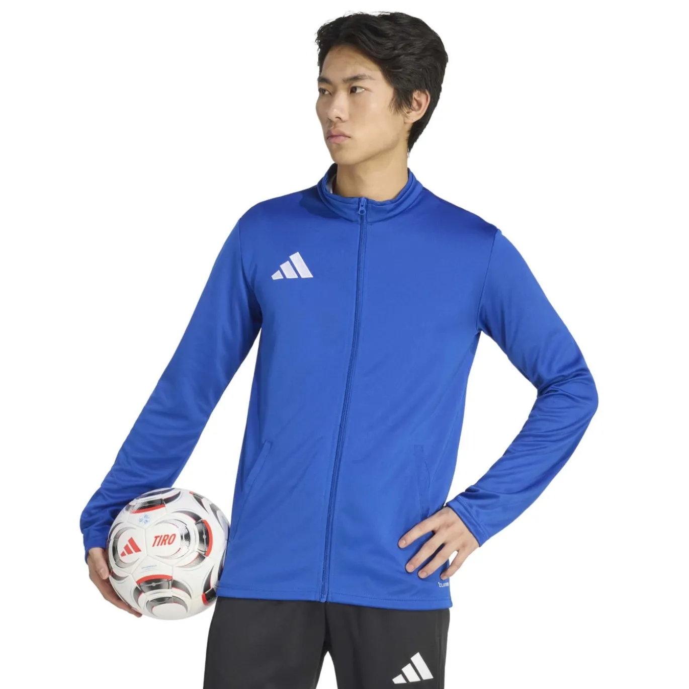 adidas Entrada 26 Trainingsjack Blauw Wit