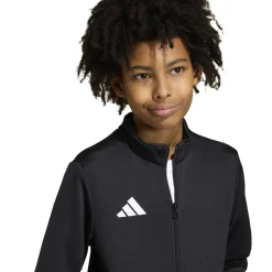 adidas Entrada 26 Trainingsjack Kids Zwart Wit