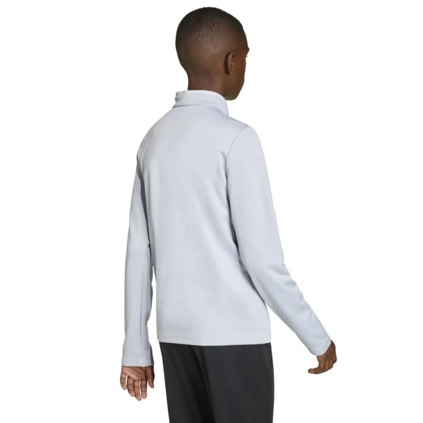 adidas Entrada 26 Trainingspak 1/4-Zip Kids Grijs Zwart